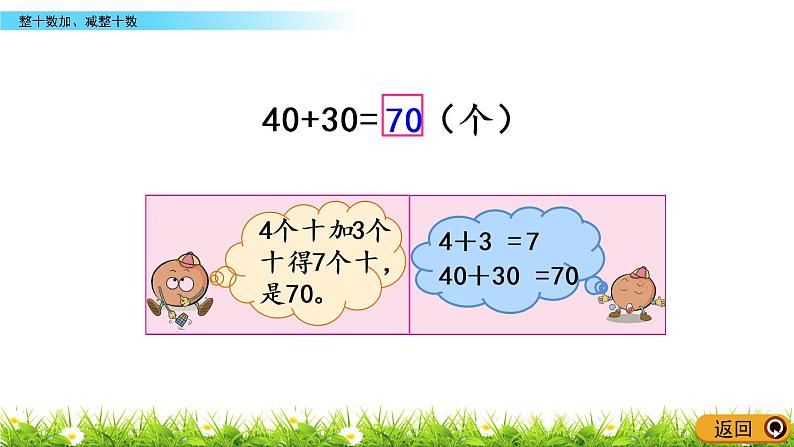 4.1《整十数加、减整十数》PPT课件 苏教版数学小学一年级下册04