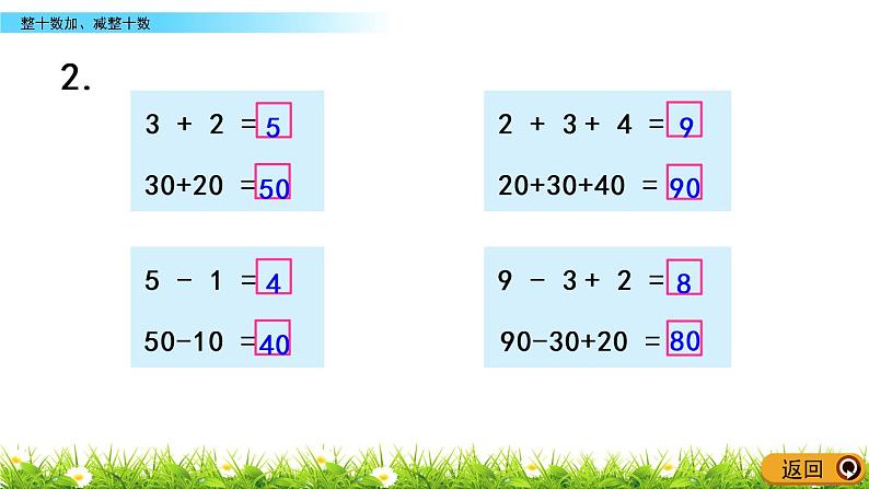 4.1《整十数加、减整十数》PPT课件 苏教版数学小学一年级下册07