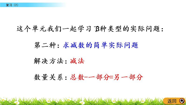 4.16《复习（2）》PPT课件 苏教版数学小学一年级下册第4页