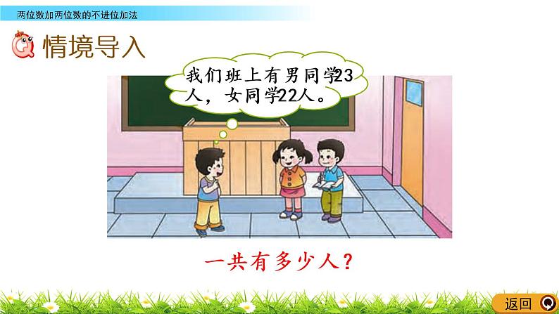 4.8《两位数加两位数的不进位加法》PPT课件 西师大版数学小学一年级下册02