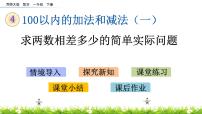 数学西师大版两位数加、减两位数获奖课件ppt