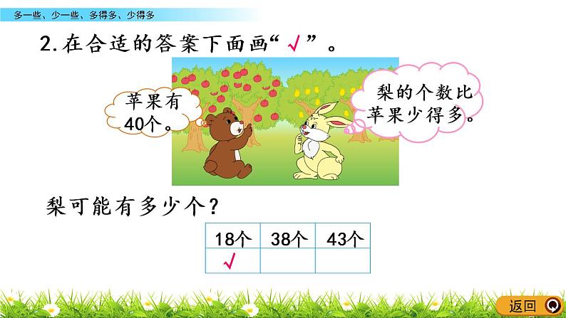 3.7《多一些、少一些、多得多、少得多》PPT课件 苏教版数学小学一年级下册05