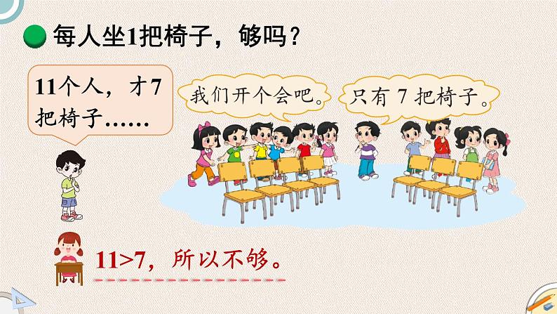 1.4《开会啦》PPT课件 北师大版数学小学一年级下册第4页