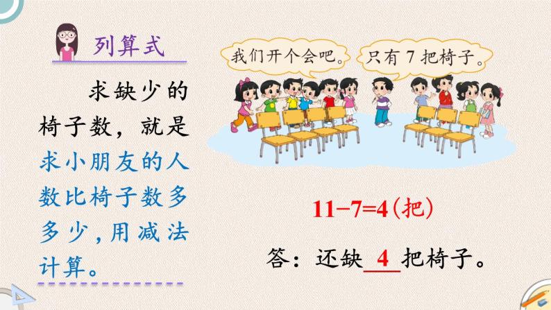 1.4《开会啦》PPT课件 北师大版数学小学一年级下册07