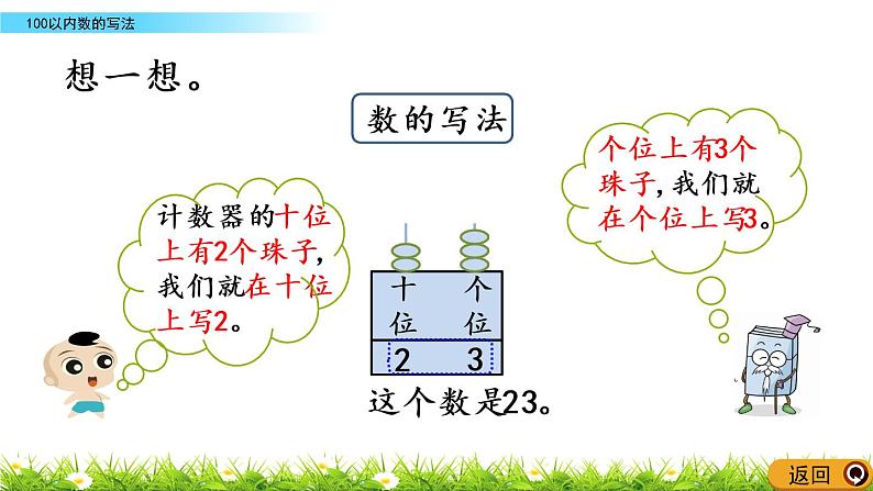 1.4《100以内数的写法》PPT课件 西师大版数学小学一年级下册05