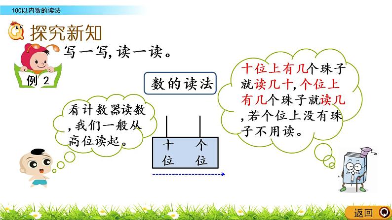 1.5《100以内数的读法》PPT课件 西师大版数学小学一年级下册第3页