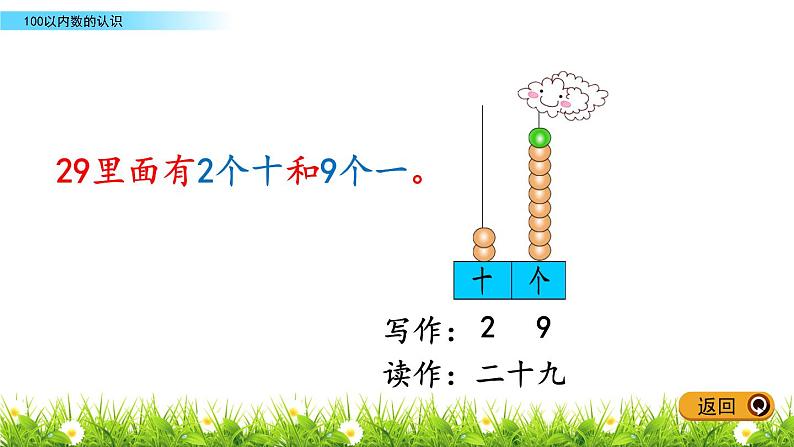 2.1《100以内数的认识》PPT课件 青岛版（五四制）版数学小学一年级下册第6页