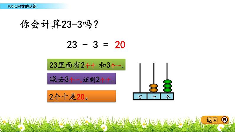 2.3《整十数加减整十数、整十数加几、几十几减几十、几十几减几》PPT课件 青岛版（五四制）版数学小学一年级下册08