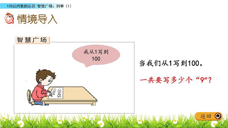 2.4《智慧广场：列举（1）》PPT课件 青岛版（五四制）版数学小学一年级下册02