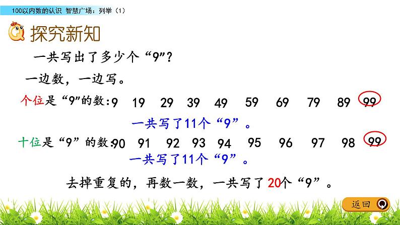 2.4《智慧广场：列举（1）》PPT课件 青岛版（五四制）版数学小学一年级下册04