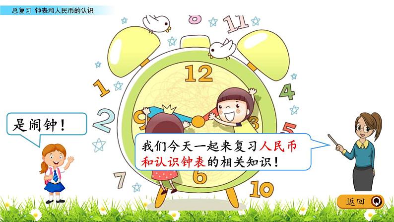 10.1《钟表和人民币的认识》PPT课件 青岛版（五四制）版数学小学一年级下册第3页