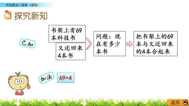 2.9《两位数加一位数（进位）》PPT课件 北京版数学小学一年级下册第3页