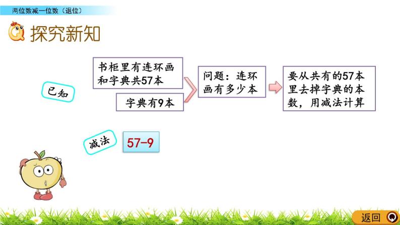2.11《两位数减一位数（退位）》PPT课件 北京版数学小学一年级下册03