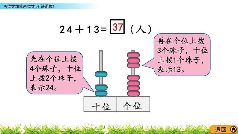 4.1《两位数加减两位数(不进退位)》PPT课件 北京版数学小学一年级下册第5页