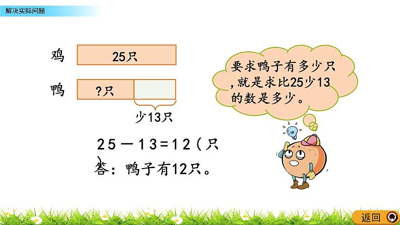 4.2《解决实际问题》PPT课件 北京版数学小学一年级下册05