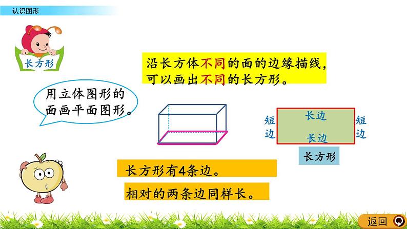 5.1《认识图形》PPT课件 北京版数学小学一年级下册第4页