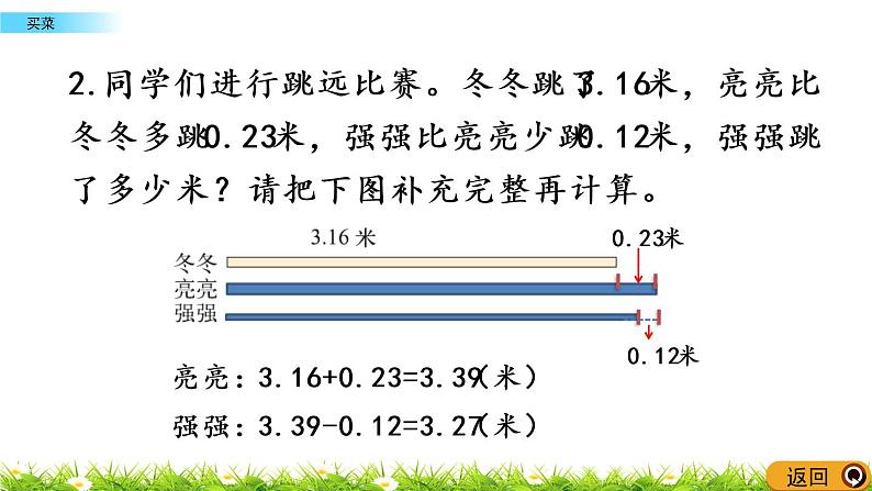 1.6《买菜》PPT课件 北师大版数学四下07