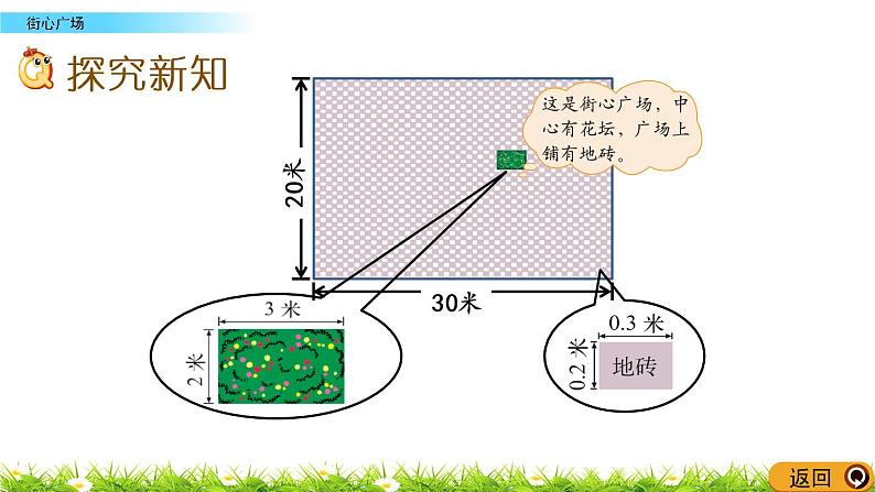 3.4《街心广场》PPT课件 北师大版数学四下第4页