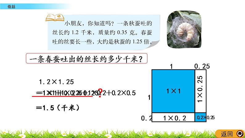 3.6《蚕丝》PPT课件 北师大版数学四下04