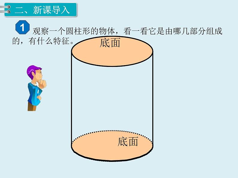 【精品】人教版小学数学六年级下册 第三单元 1.圆柱 第1课时 圆柱的认识（1） PPT课件05