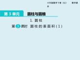 【精品】人教版小学数学六年级下册 第三单元 1.圆柱 第3课时 圆柱的表面积（1） PPT课件