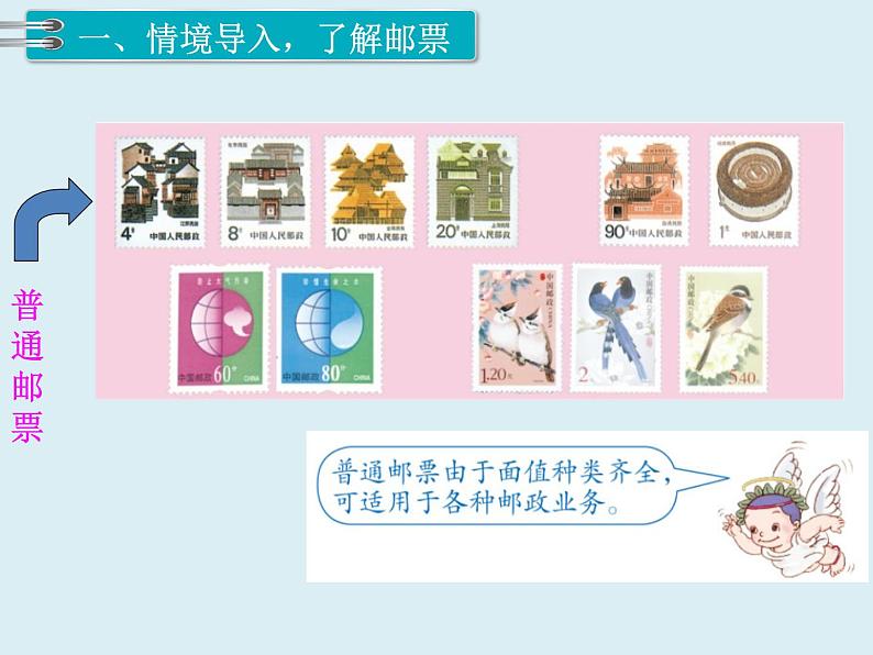 【精品】人教版小学数学六年级下册 第六单元 5.综合与实践 第3课时 邮票中的数学问题 PPT课件02