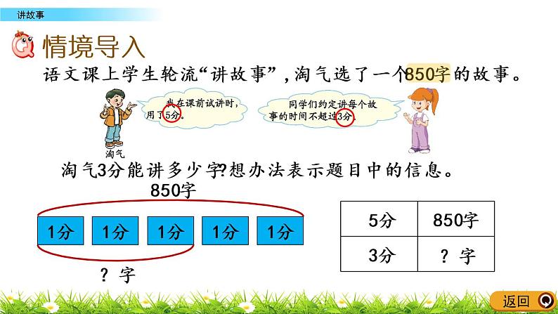 1.10《讲故事》PPT课件 北师大版数学三下02