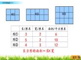 5.3《长方形的面积（1）》PPT课件 北师大版数学三下