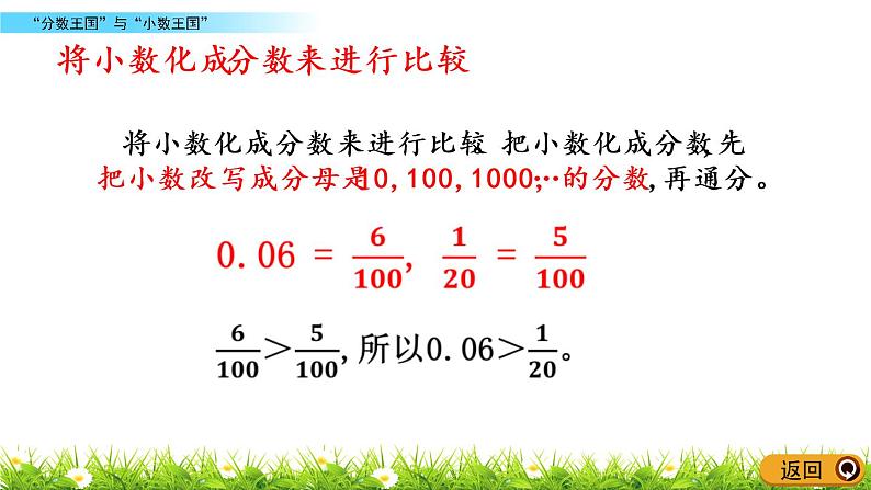 1.4《“分数王国”与“小数王国”》PPT课件 北师大版数学五下06