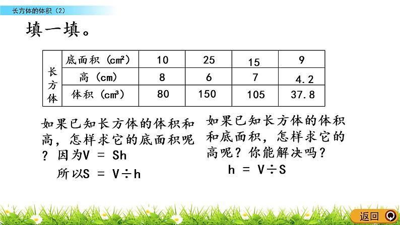 4.5《长方体的体积（2）》PPT课件 北师大版数学五下06