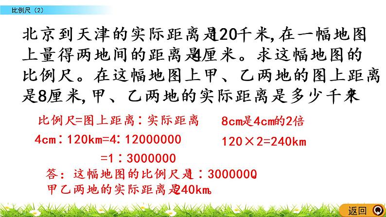 2.5《比例尺（2）》PPT课件 北师大版 六年级数学下册07