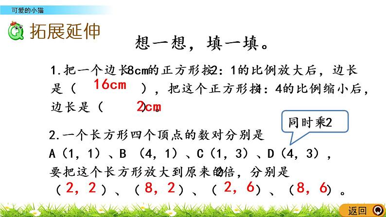 数学好玩.3《可爱的小猫》PPT课件 北师大版 六年级数学下册06