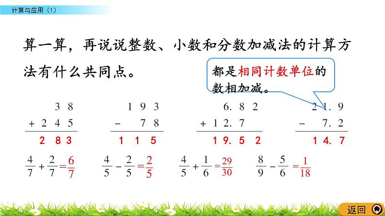 总复习1.6《计算与应用（1）》PPT课件 北师大版 六年级数学下册05