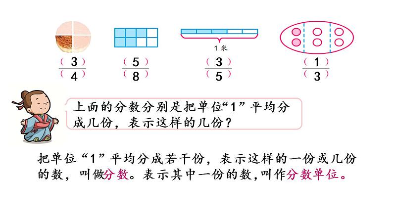 2021春苏教版数学五年级下册第四单元 分数的意义和性质（课件）4.1 分数的意义和分数单位04