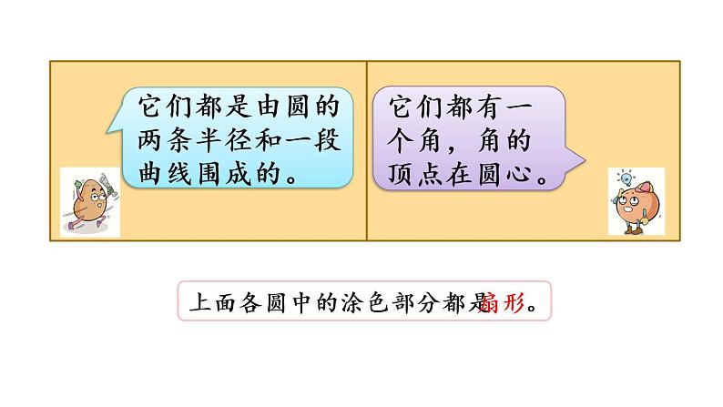 2021春苏教版数学五年级下册第六单元 圆（课件）6.2 扇形的认识04