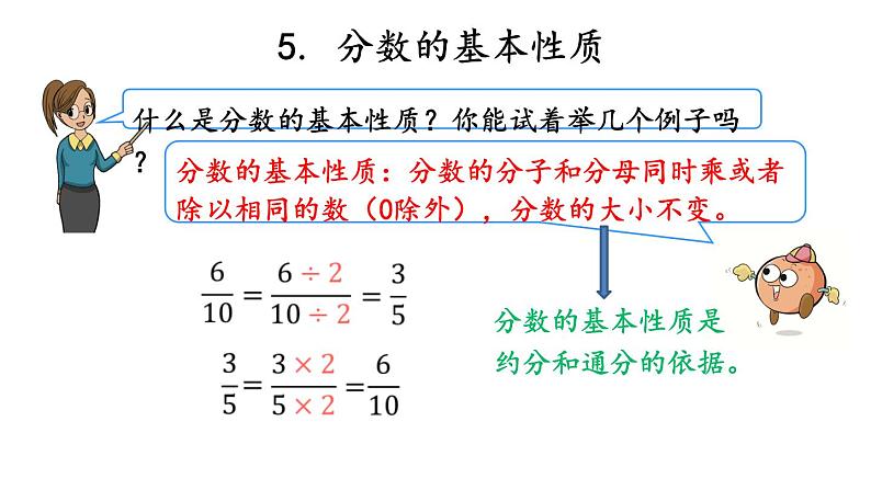 2021春苏教版数学五年级下册第八单元 整理与复习（课件）8.2 数的世界（2）08