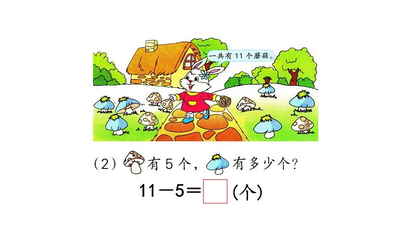 一年级下册数学课件1.20以内的退位减法3十几减6、5、4、3、2   苏教版(共13张PPT)05