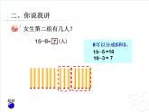 一年级下册数学课件1.20以内的退位减法3十几减8、7苏教版  (共15张PPT)