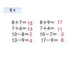 一年级下册数学课件1.20以内的退位减法3十和减8、7   苏教版（2014秋） (共16张PPT)