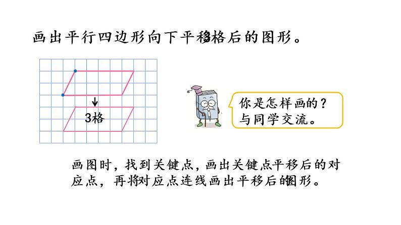 2021春苏教版数学四年级下册第一单元 平移、旋转和轴对称（课件）1.1 认识图形的平移第6页