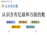 2021春苏教版数学四年级下册第二单元 认识多位数（课件）2.5 认识含有亿级和万级的数