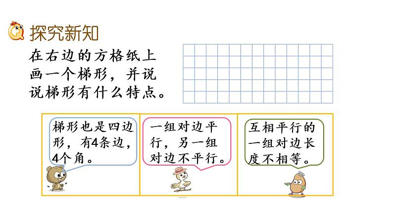 2021春苏教版数学四年级下册第七单元 三角形、平行四边形和梯形（课件）7.9 认识梯形03