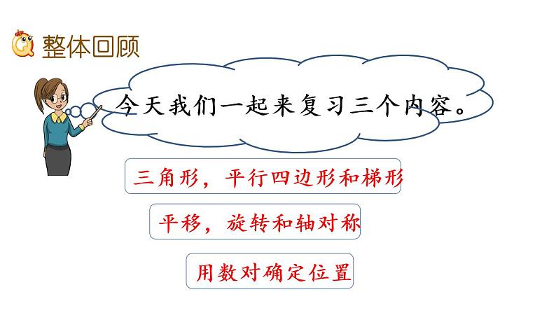 2021春苏教版数学四年级下册第九单元 整理与复习9.4 期末复习（4） 课件02