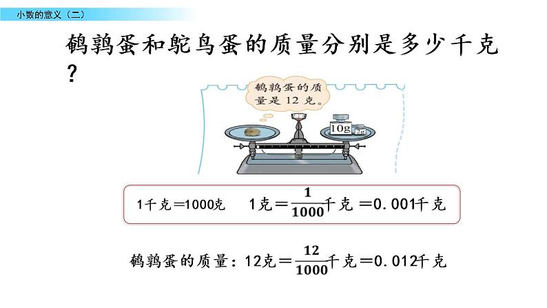 北师大版数学四年级下册第一单元第2课时 小数的意义（二）ppt05
