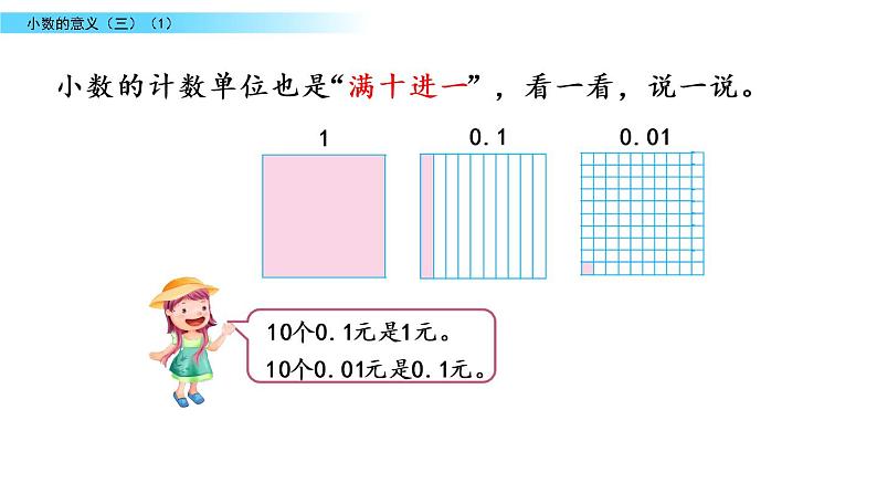 北师大版数学四年级下册第一单元第3课时 小数的意义（三）1ppt第5页