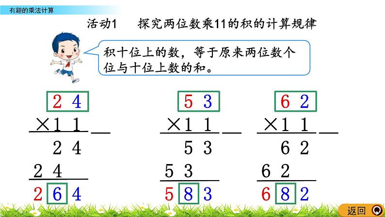 1.11《有趣的乘法计算》PPT课件 苏教版 三年级数学下册第6页