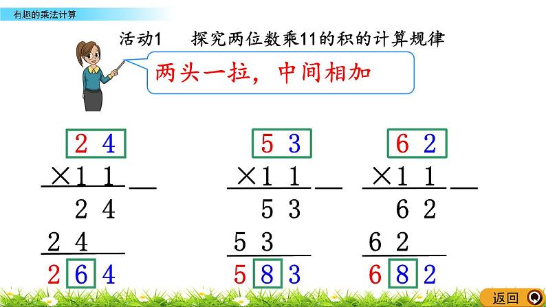 1.11《有趣的乘法计算》PPT课件 苏教版 三年级数学下册第7页