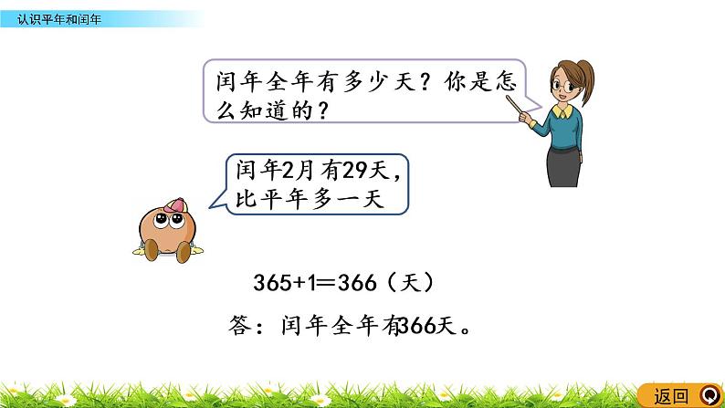 5.2《认识平年和闰年》PPT课件 苏教版 三年级数学下册06