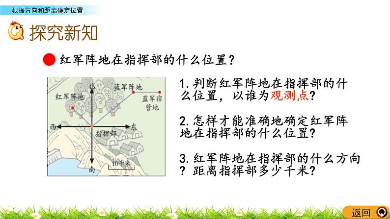 4.2《根据方向和距离确定位置》PPT课件 青岛版（六三制）版 五年级数学下册04