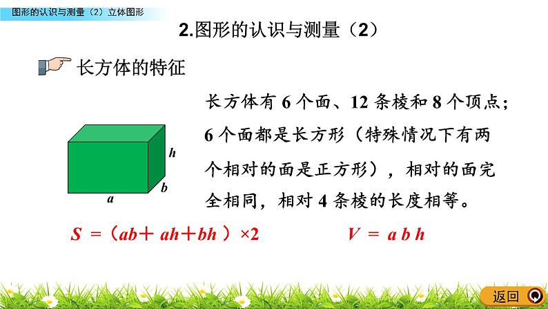 总复习2.2《图形的认识与测量（2）立体图形》PPT课件 青岛版（六三制）版 六年级数学下册04